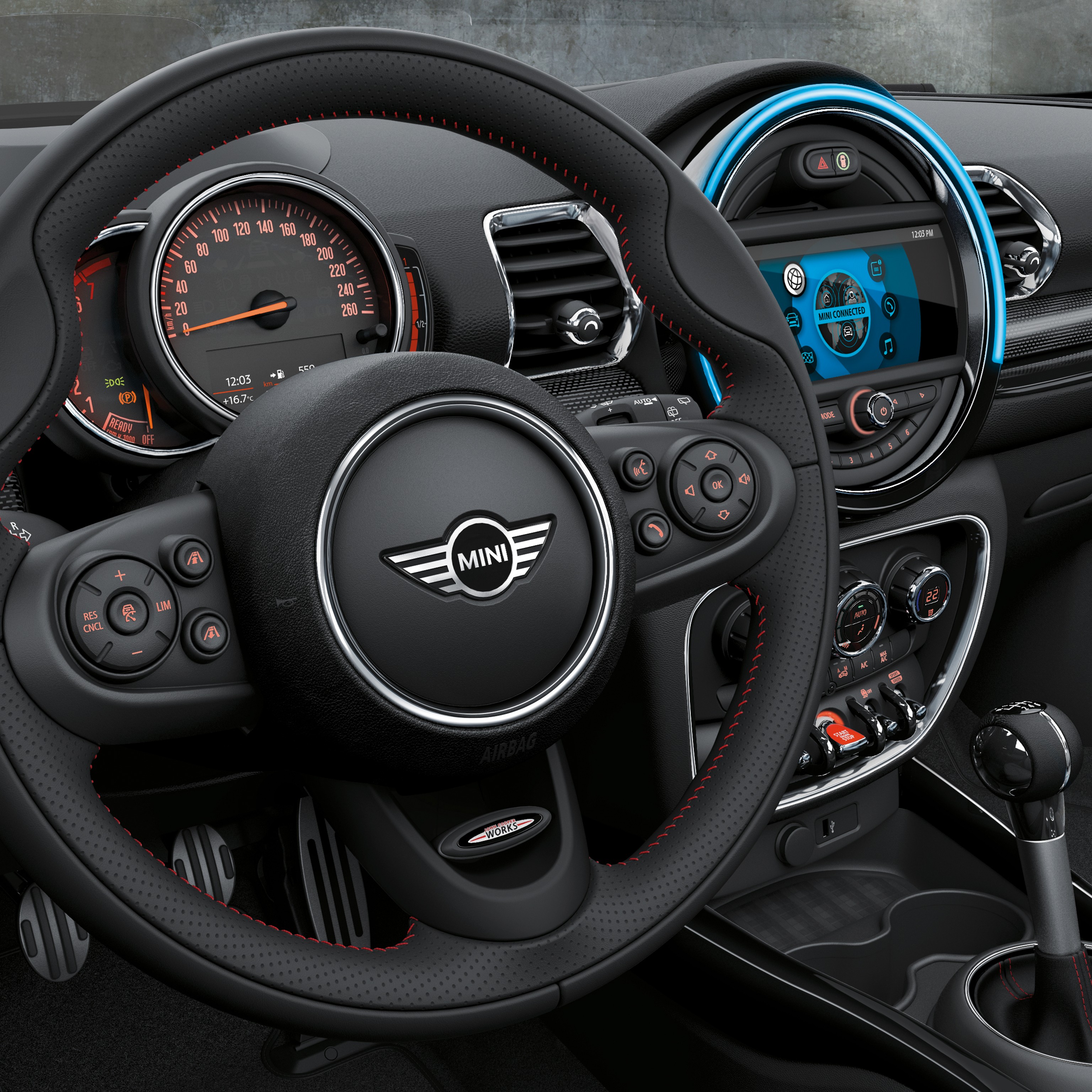 MINI CLUBMAN – סביבת נהג